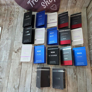 17× Men's TUMI Sample Set Multi-color